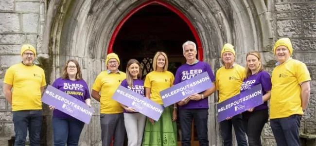 Galway Simon Community – Sleep Out