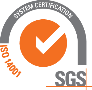 SGS ISO 14001 System Certification logo