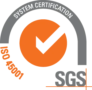 SGS ISO 45001 System Certification Logo